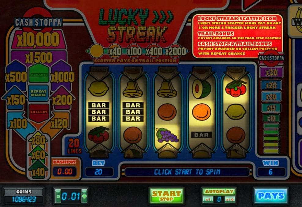 Lucky Streak สล็อต888