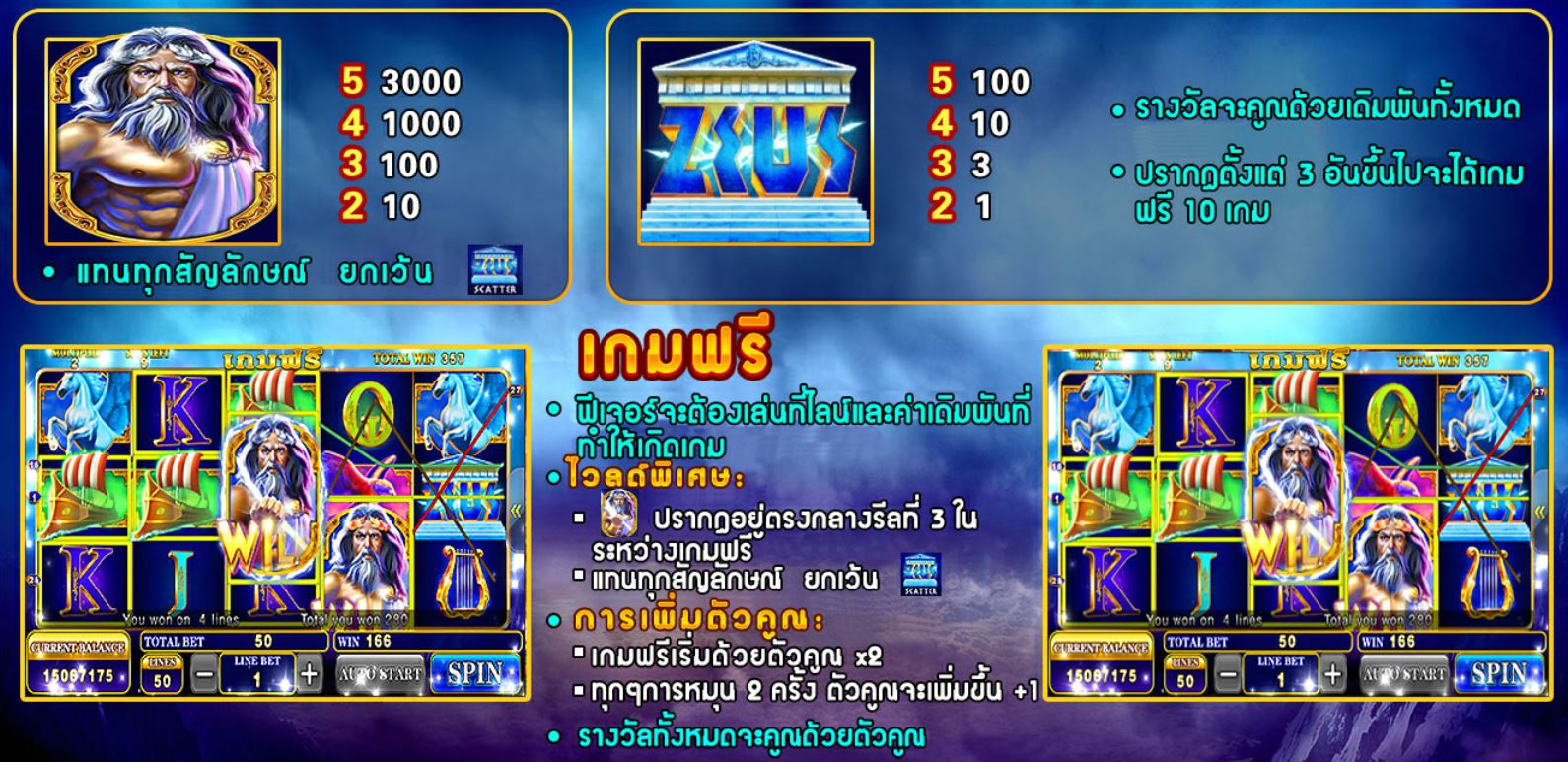 Pussy888-Age of the Gods King of Olympus-puss888 20รับ100-พุชชี่888