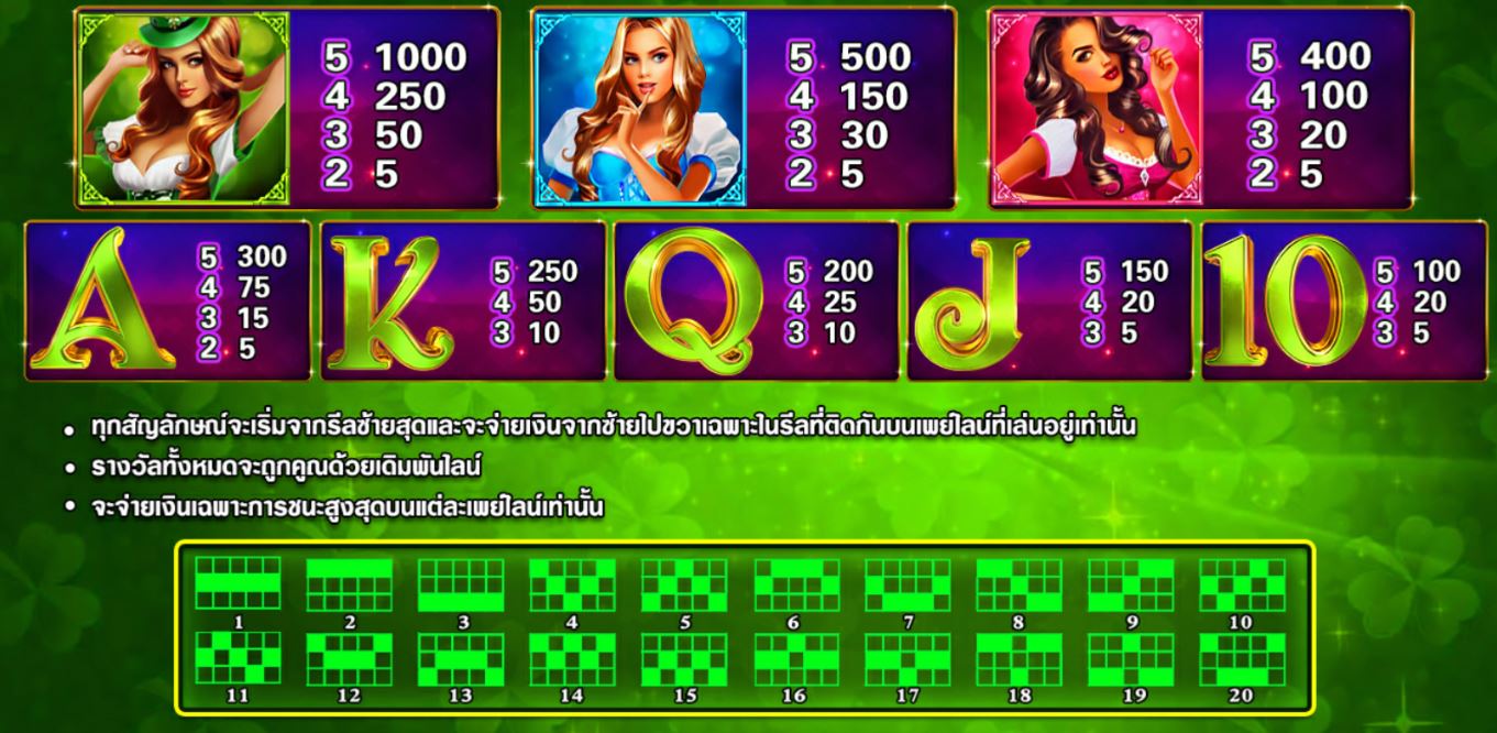 Pussy888-Gaelic Luck-puss888 20รับ100-พุชชี่888